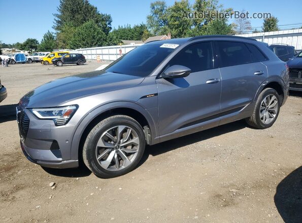 WA1LAAGE4MB026901 2021 AUDI E-TRON Серый Передняя левая четверть