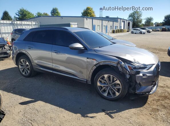 WA1LAAGE4MB026901 2021 AUDI E-TRON Серый Передняя правая четверть
