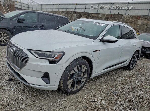 WA1LAAGEXMB004434 2021 AUDI E-TRON White წინა მარცხენა ხედი სამი მეოთხედიდან