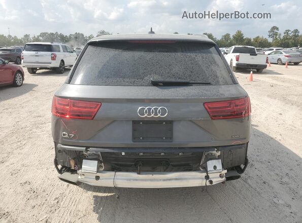 WA1LHAF71JD040382 2018 AUDI Q7 Gray Հետևի տեսք