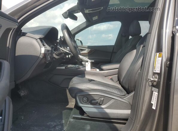 WA1LHAF71JD040382 2018 AUDI Q7 Gray Սալոնի դիմացի տեսք