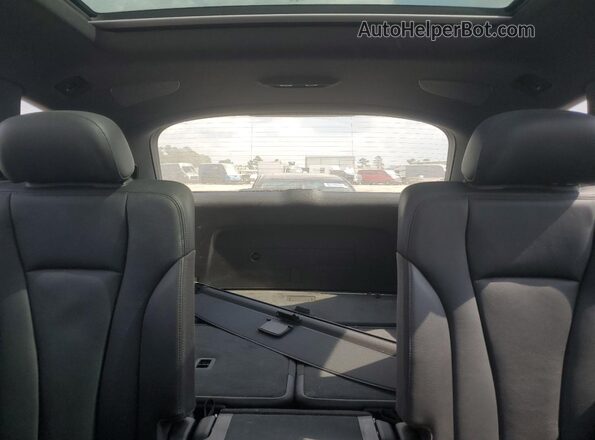 WA1LHAF71JD040382 2018 AUDI Q7 Gray Հետևի նստատեղերի տեսք