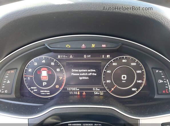 WA1LHAF75KD015972 2019 AUDI Q7 Белый Вид задних сидений