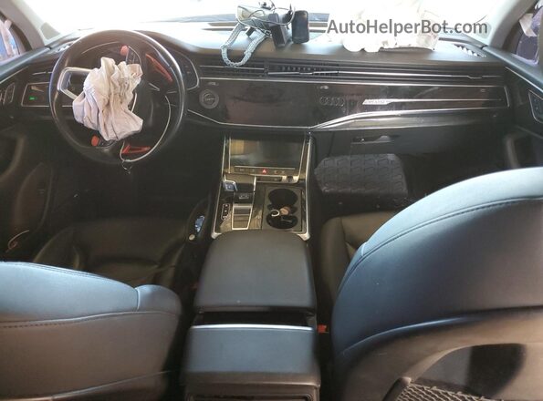 WA1LXAF71LD003435 2020 AUDI Q7 White Widok deski rozdzielczej