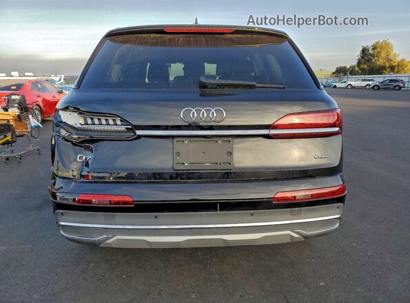 WA1LXAF77LD003360 2020 AUDI Q7 Black Widok z tyłu