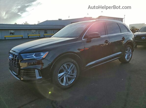 WA1LXAF77LD003360 2020 AUDI Q7 Black Przód lewy