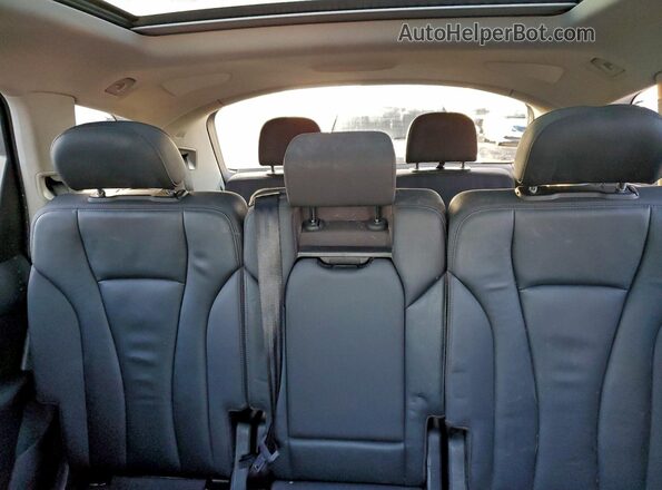 WA1LXAF77LD003360 2020 AUDI Q7 Black Widok tylnych siedzeń