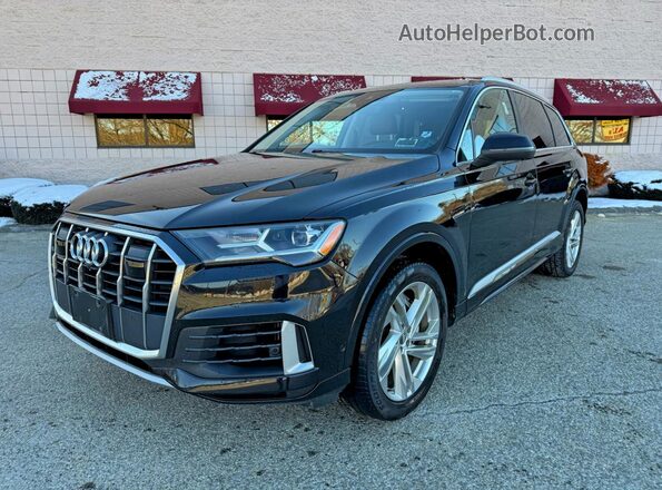WA1LXAF77LD011426 2020 AUDI Q7 Black Przód lewy