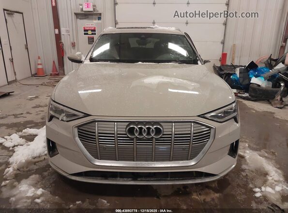 WA1VABGE7KB012731 2019 AUDI E-TRON Gray Widok zestawu wskaźników