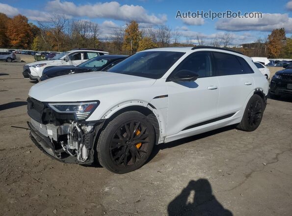 WA1VABGE9PB001916 2023 AUDI E-TRON Белый Передняя левая четверть