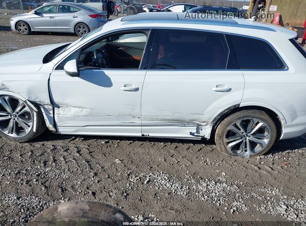 WA1VXAF78LD007992 2020 AUDI Q7 White Widok wnętrza 360 stopni