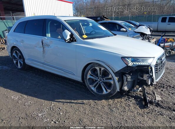 WA1VXAF78LD007992 2020 AUDI Q7 White Przód prawy
