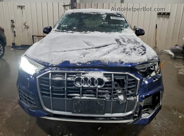 WA1VXAF7XMD021832 2021 AUDI Q7 Синий Вид спереди