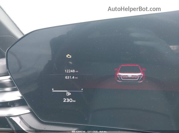 WAU2BCFU4SN051664 2025 AUDI ALL White Widok tylnych siedzeń