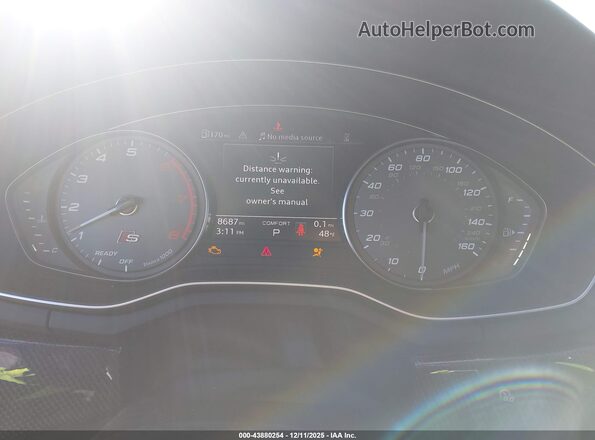 WAUA4CF52SA004705 2025 AUDI S5 White Vista de los asientos traseros