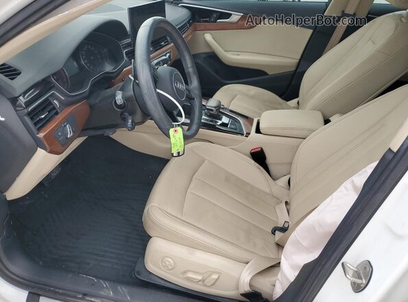 WAUABAF48MA040208 2021 AUDI OTHER Белый Вид салона спереди