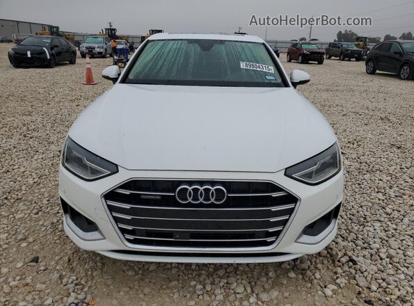 WAUABAF48MA040208 2021 AUDI OTHER Белый Вид спереди