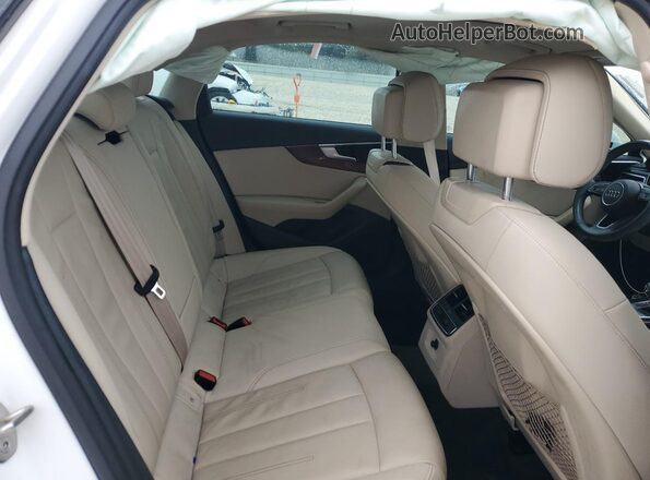 WAUABAF48MA040208 2021 AUDI OTHER Белый Вид задних сидений