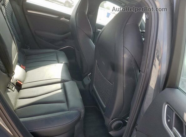 WAUB1GFF1J1030675 2018 AUDI S3 Угольный Вид задних сидений