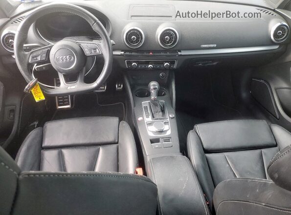 WAUB1GFF1J1030675 2018 AUDI S3 Угольный Вид панели приборов