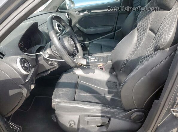 WAUB1GFF1J1030675 2018 AUDI S3 Угольный Вид салона спереди
