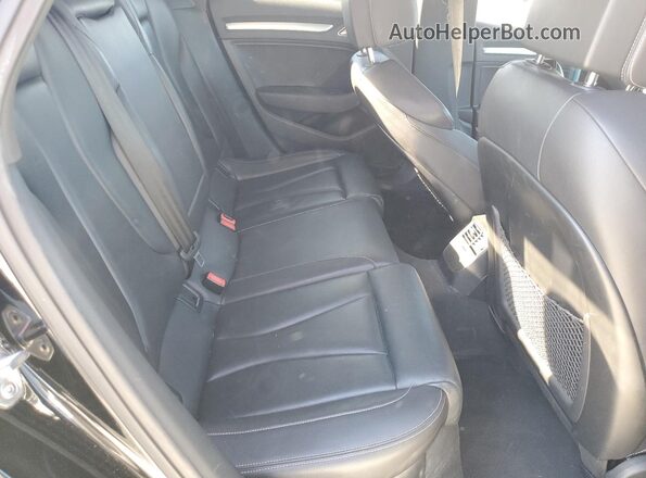 WAUB1GFF2G1118255 2016 AUDI S3 Черный Вид задних сидений