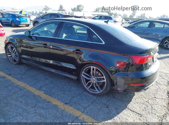 WAUB1GFF6G1102107 2016 AUDI S3 Черный Задняя левая четверть