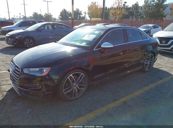 WAUB1GFF6G1102107 2016 AUDI S3 Черный Передняя левая четверть
