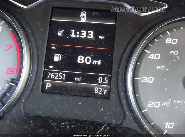WAUB1GFF6G1102107 2016 AUDI S3 Черный 