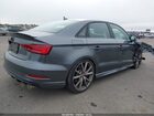 2018 Audi S3 2.0t Premium Plus/2.0t Tech Premium Plus Серый vin: WAUB1GFF8J1083258