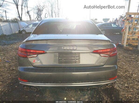 WAUB4AF45JA001991 2018 AUDI S4 Серый 