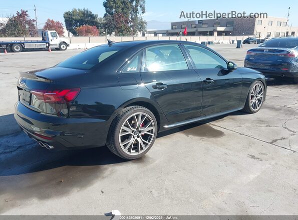 WAUB4AF46MA026077 2021 AUDI S4 Black Задня права чверть