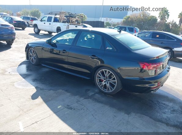 WAUB4AF46MA026077 2021 AUDI S4 Black Задня ліва чверть