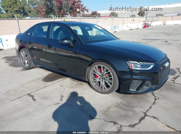 WAUB4AF46MA026077 2021 AUDI S4 Black Передня права чверть