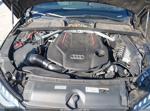 WAUB4AF46MA026077 2021 AUDI S4 Black Вид ззаду