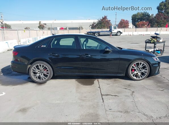 WAUB4AF46MA026077 2021 AUDI S4 Black Вид задньої частини салону