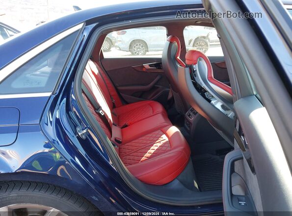 WAUB4AF46MA058379 2021 AUDI S4 Синий Вид наклейки с VIN-кодом