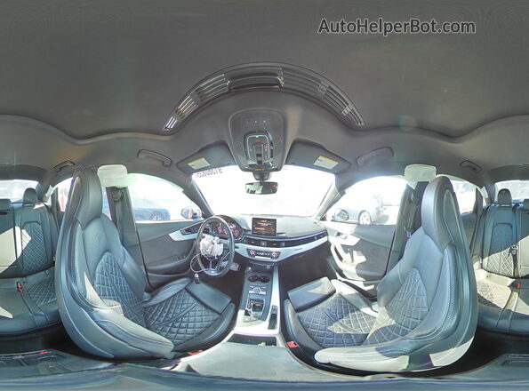 WAUB4AF47KA116240 2019 AUDI S4 Gray VIN კოდის სტიკერის ხედი