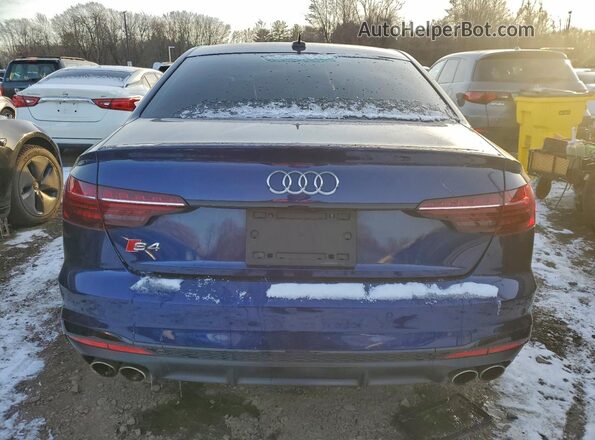 WAUB4AF47MA027643 2021 AUDI S4 Синий Вид сзади