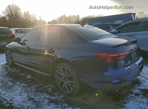 WAUB4AF47MA027643 2021 AUDI S4 Синий Задняя левая четверть