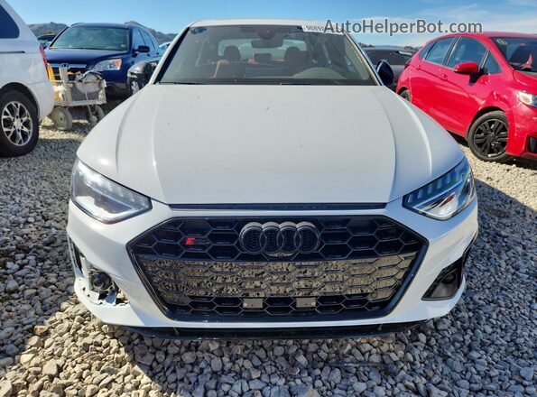 WAUB4AF47PA085093 2023 AUDI S4 Белый Вид спереди