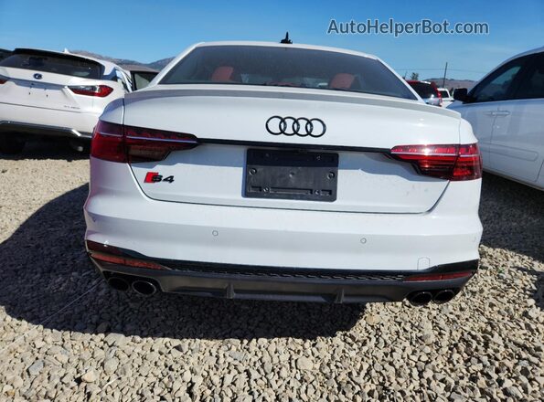WAUB4AF47PA085093 2023 AUDI S4 Белый Вид сзади