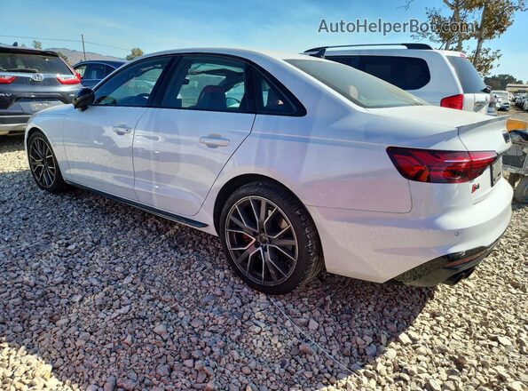 WAUB4AF47PA085093 2023 AUDI S4 Белый Задняя левая четверть