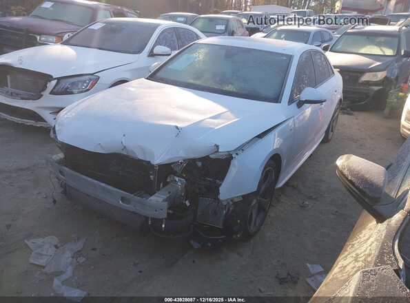 WAUB4AF49JA138710 2018 AUDI S4 White Przód lewy