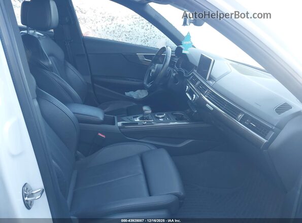 WAUB4AF49JA138710 2018 AUDI S4 White Widok wnętrza z przodu
