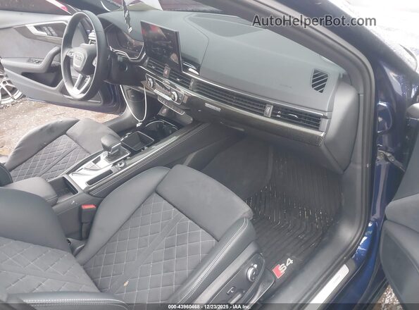 WAUB4AF49PA073687 2023 AUDI S4 Blue Vista interior delantera