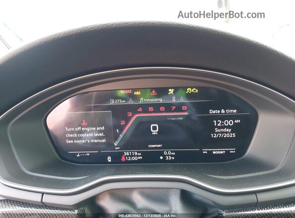WAUB4AF4XMA064797 2021 AUDI S4 Black Вид задніх сидінь