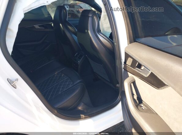 WAUB4AF4XPA050953 2023 AUDI S4 Белый Вид наклейки с VIN-кодом