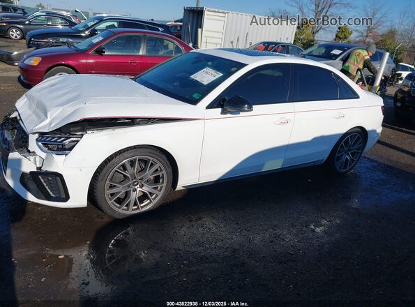 WAUB4AF4XPA050953 2023 AUDI S4 Белый Панорамный вид салона 360°