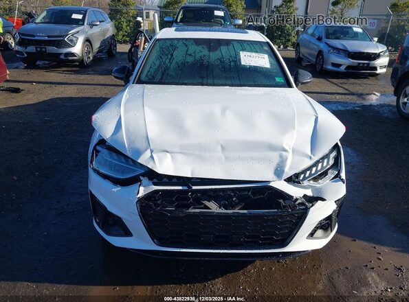WAUB4AF4XPA050953 2023 AUDI S4 Белый Вид щитка приборов